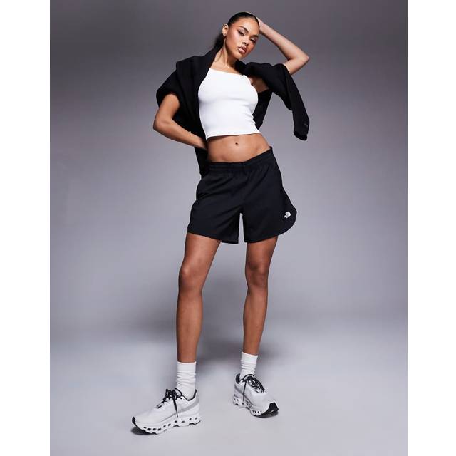THE NORTH FACE W Flex Woven Short 5In |Svart |L