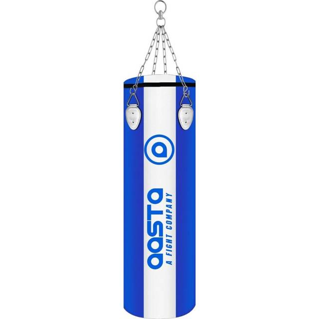Aasta  Blue 4 Feet Filled Boxing  Punch Bag Set Chain + Ceiling Hook