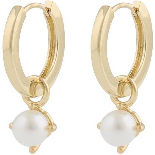 SNÖ of Sweden Lucy Ring Pendant Earrings Gold White Onesize