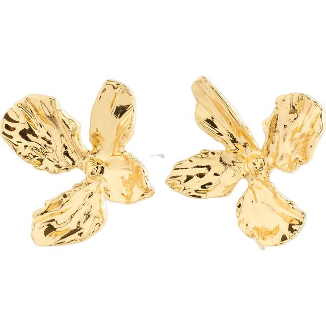 Pilgrim DREAM earrings gold-plated, Multi, Women - Print