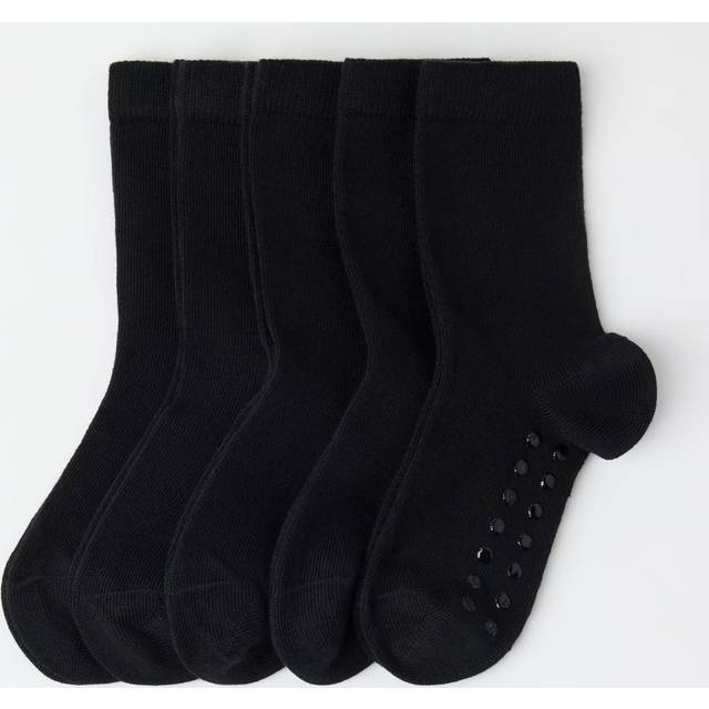 5-pack strumpor med halkskydd