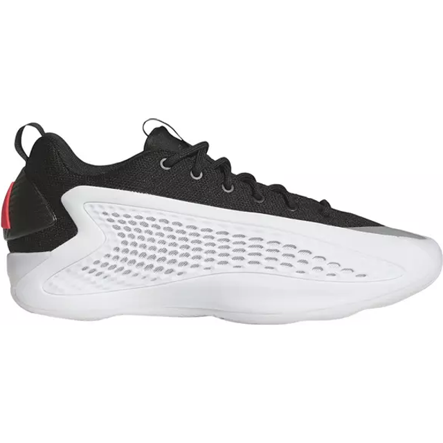 adidas Anthony Edwards 1 Low Trainer - White - Size 7
