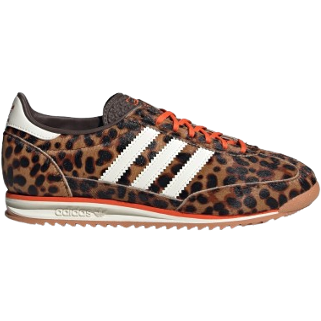 adidas Sl 72 Sneaker (Dark Brown/Off White/Semi Impact Orange - 7.5) - Size 7.5 - Men's