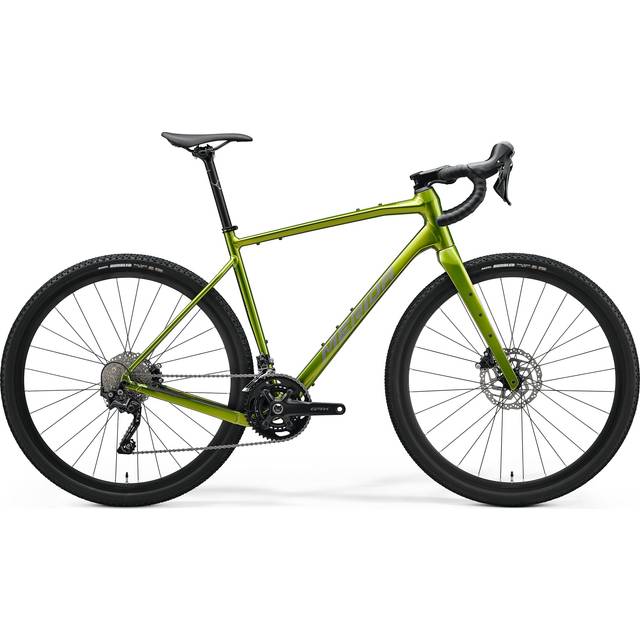 Merida Gravel Bike - Silex 400 Shimano - GRX - 400 2025 Green/Grey/Bla