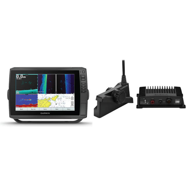 Garmin Echomap Ultra 10" plotter, 102SV med GT56-UHD + Panoptix LiveScope Plus System LVS34 Paketdeal