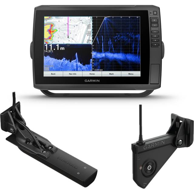Garmin ECHOMAP Ultra 10 plotter 102sv GT56UHD-TM + Panoptix Livescope LVS12 Paketdeal