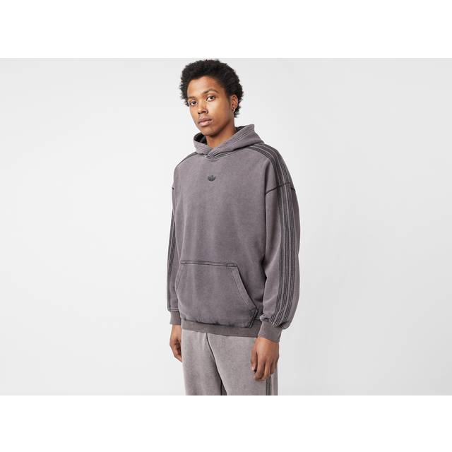 adidas Originals Premium Essentials Retro Washed Hoodie, Grey - S