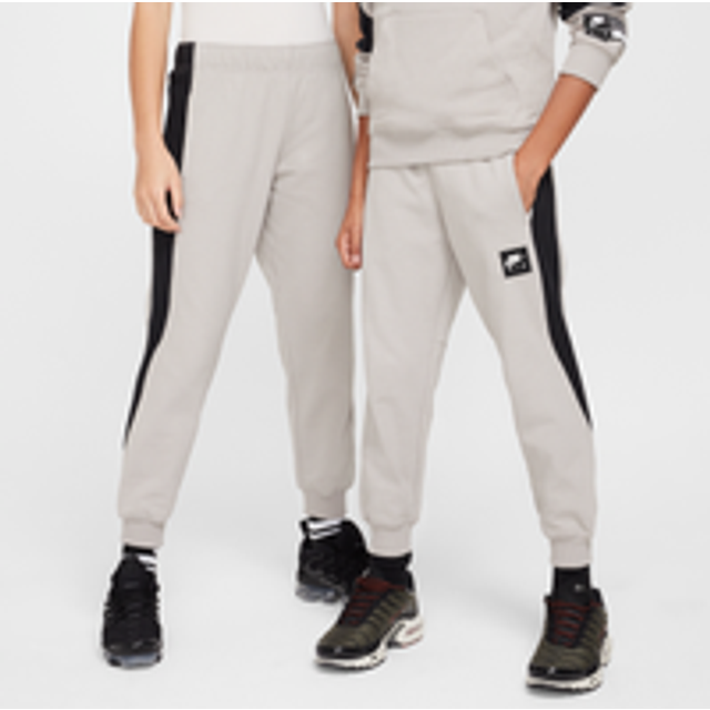 Nike Air Older Kids' Fleece Joggers - Grey - Cotton - XS