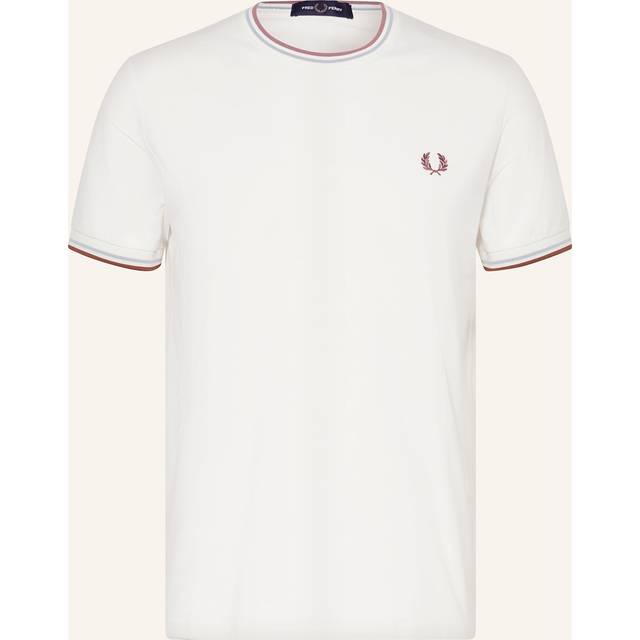 Fred Perry T-shirt Herr, Ecru