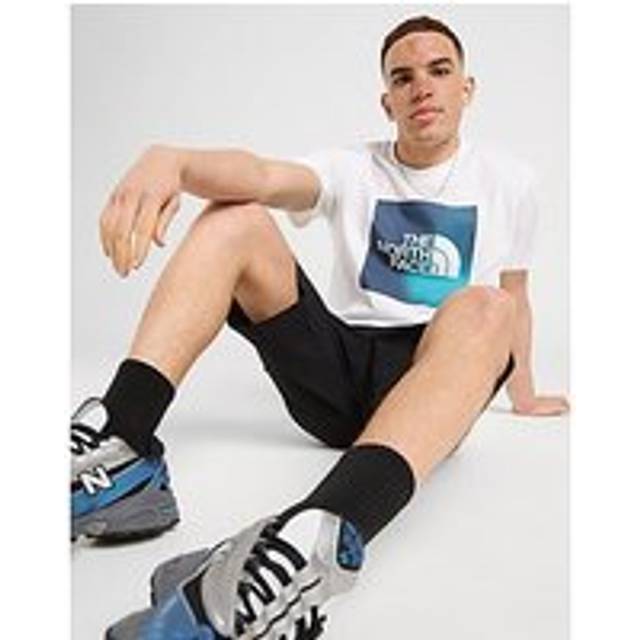 The North Face Gradient Box T-Shirt - White - Mens - XS