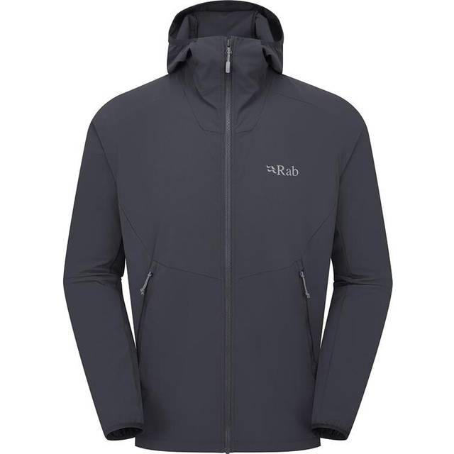 RAB Mens Borealis Hoody (Svart (BELUGA) Small)