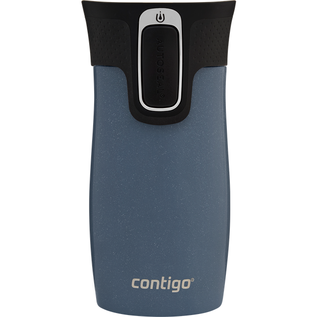 Contigo West Loop Mini Autoseal termos, termosmugg av rostfritt stål, kaffetermos i farten, läckagesäker, håller drycken varm i upp till 7 timmar, BPA-fritt lock som tål maskindisk, 300 ml