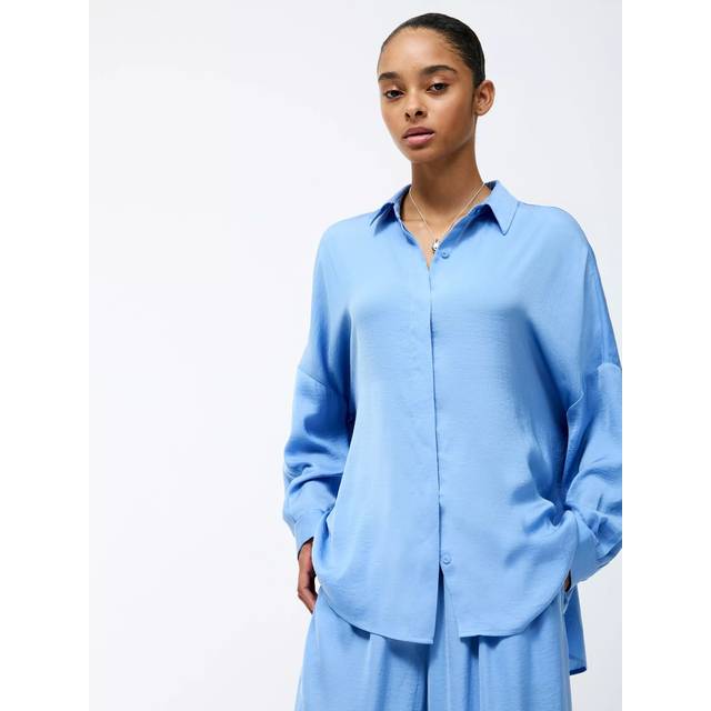 French Connection Damasco Air Flow Shirt, Cornflower Blue