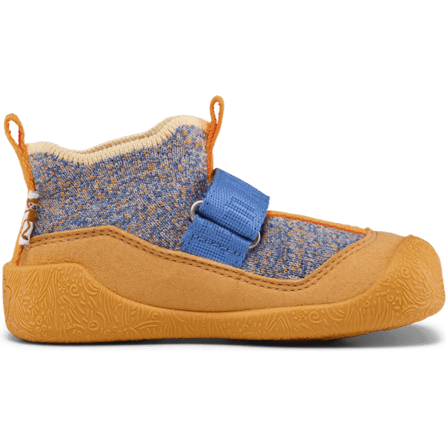 Affenzahn Kid's Lauflerner Knit Toddly Barfotaskor Barn Storlek 19 Färg färgglad