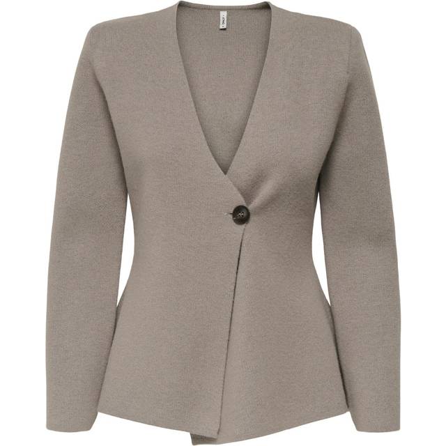 Only Onlmyera Cardigan - Moon Rock/Melange