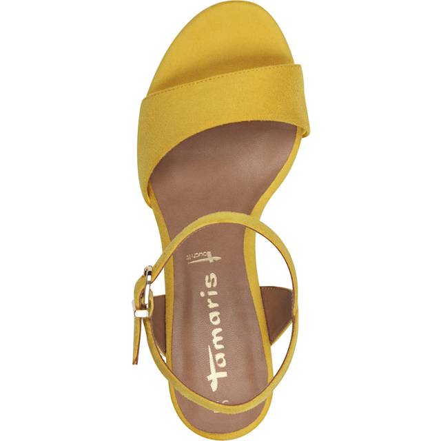 Tamaris Freesia Womens Sandals Colour: Yellow, Size: 5 / 38