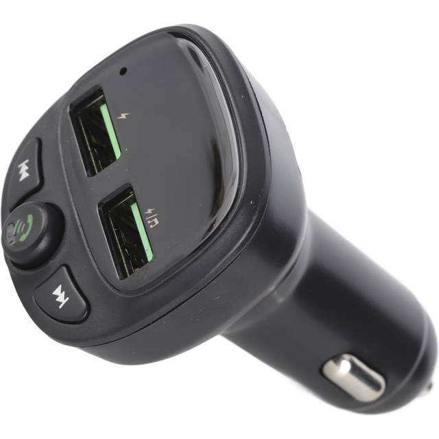 Dual USB Car Bluetooth FM Transmitter Audio Adapter Handsfree Calling MP3 Player