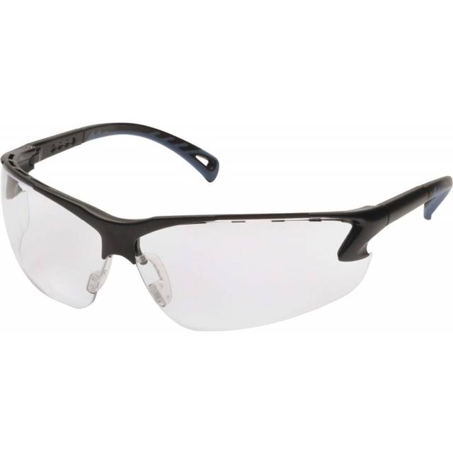 ASG safety glasses - Clear Black Frame