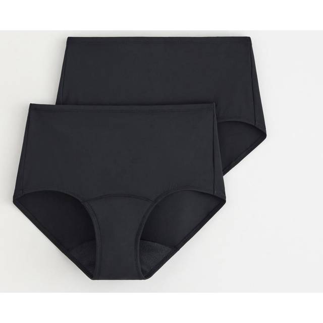 2-pack basic menstrosa – hög midja – Female Engineering