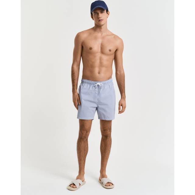 GANT Seersucker Swimshorts Rich Blue