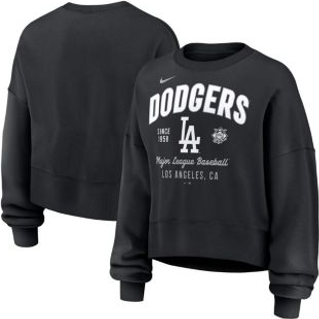 Los Angeles Dodgers Nike Crewneck Fleece - Womens