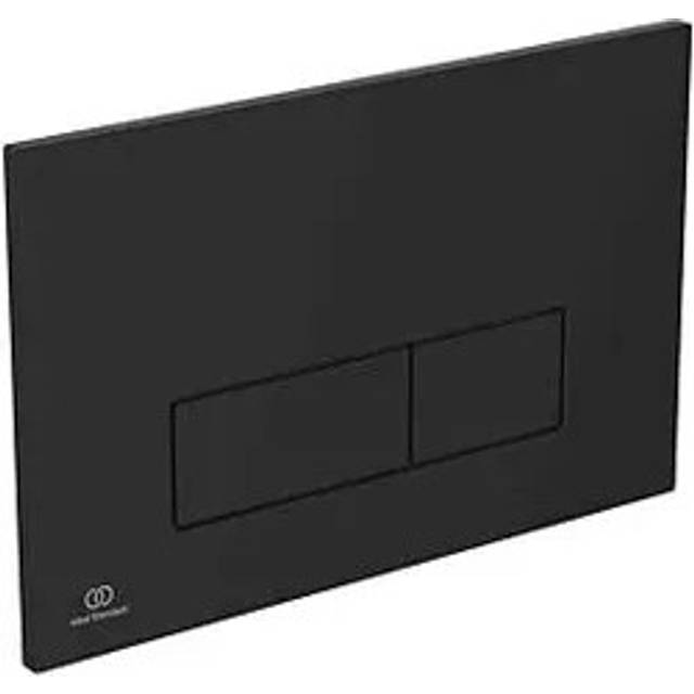 Ideal Standard Oleas Black M2 Mechanical Dual Flushplate - R0121A6