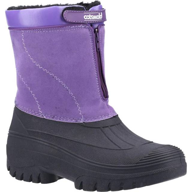 (8 UK, Purple) Cotswold Mens Venture Waterproof Winter Boots