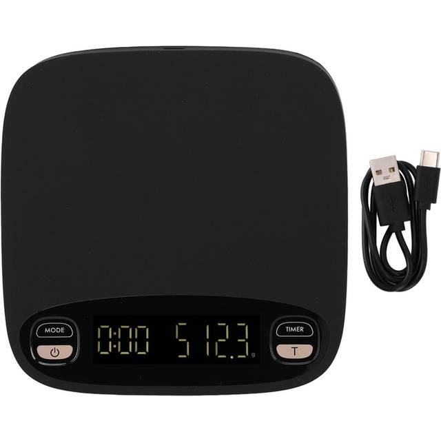 Coffee Scale Highly Accurate Touch Invisible Screen Maximum Weighing Capacity 2kg 0.1g Graduation