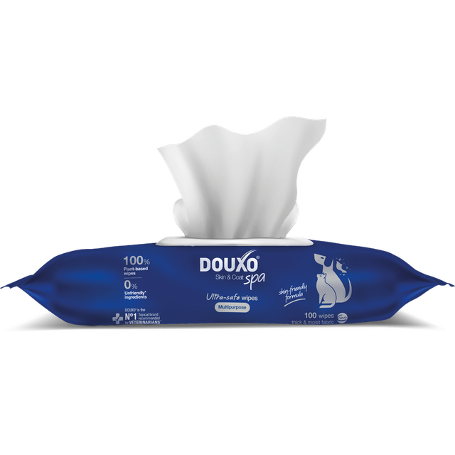 Douxo Spa V&aring;tservetter till Hund & Katt 100-pack