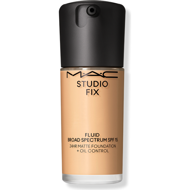 MAC Cosmetics Studio Fix Fluid SPF 15 24HR Matte Foundation + Oil Control Mattifierande foundation SPF 15 Skugga C40 30 ml