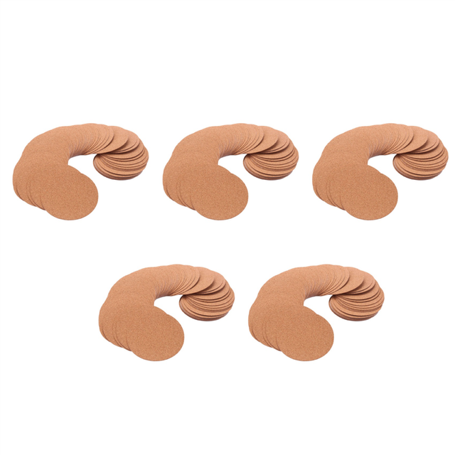 Self-Adhesive Cork Coasters,Cork Mats Cork Backing Sheets for Coasters and DIY Crafts Supplies (300 Pcs, Round)