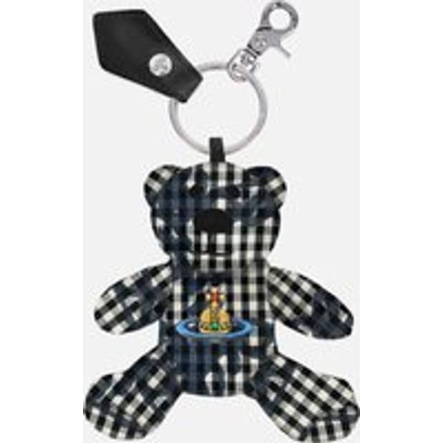 Vivienne Westwood Women's Teddy Bear Keyring - Gingham/Vw Black - OS - Multi