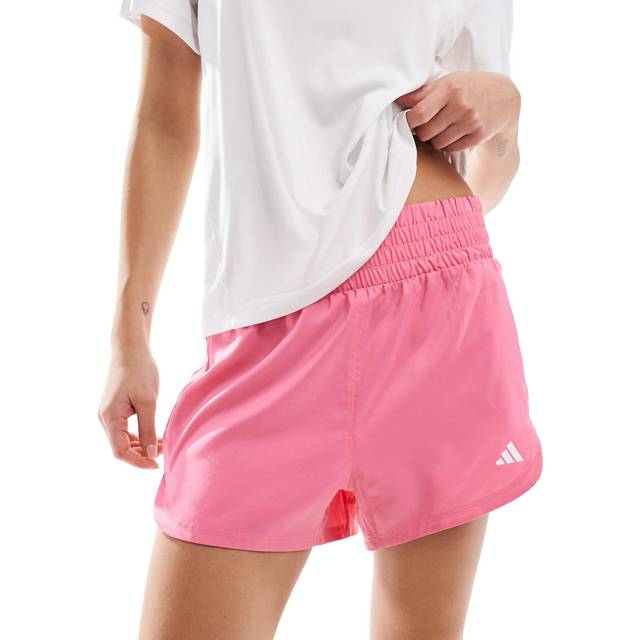 Pacer High W träningsshorts, PNKFUS/WHITE, Dam, XL/5