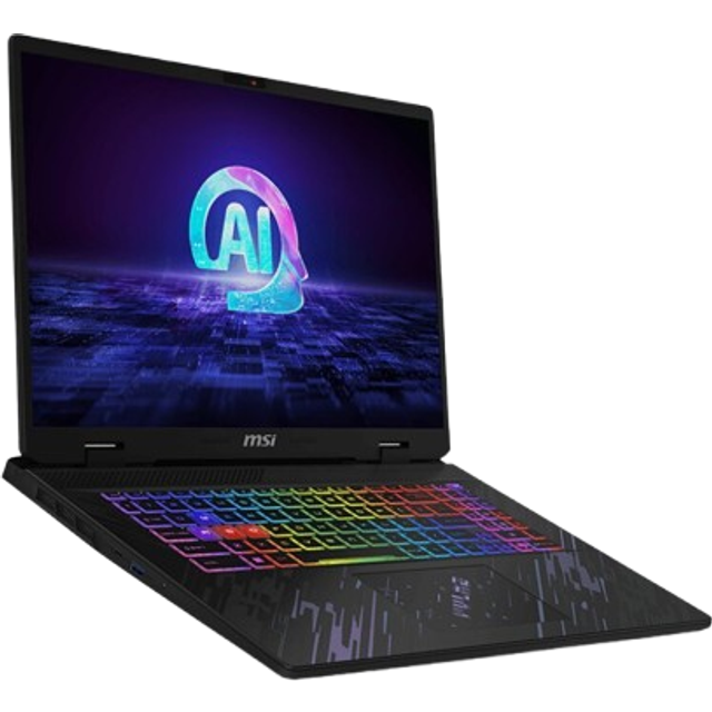 MSI Pulse 17 AI C1VFKG-002UK Gaming Laptop, Intel Core Ultra 9 185H, 16GB DDR5, 1TB NVMe PCIe SSD, 17" QHD+(2560 x 1600) 240Hz IPS, NVIDIA GeForc
