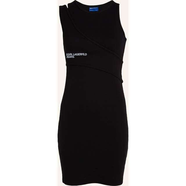 Karl Lagerfeld, Klänning, Dam, XS, Klänningar Svart - black (XS)