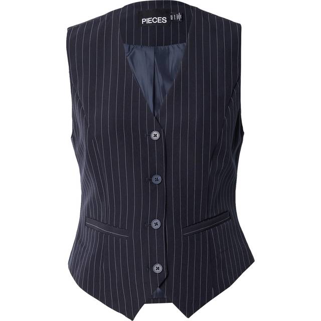 Pcbozzy Pinstripe Waistcoat