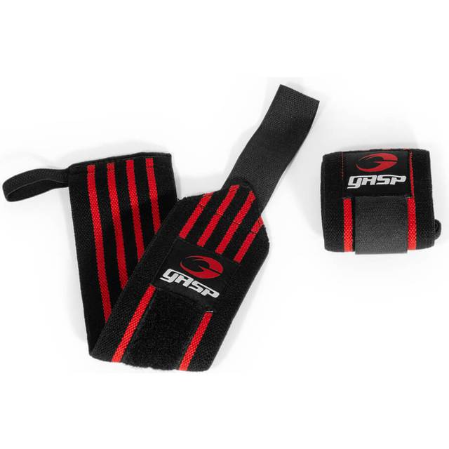 Hardcore Wrist Wraps, black/red, GASP