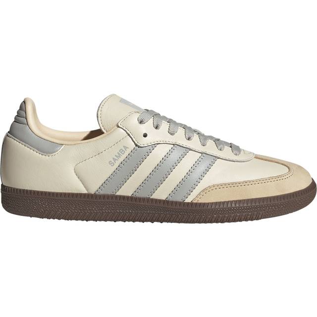 Sneakers adidas Samba Og W Crew White/ Wonder Silver/ Sand Strata UK 4 (4)