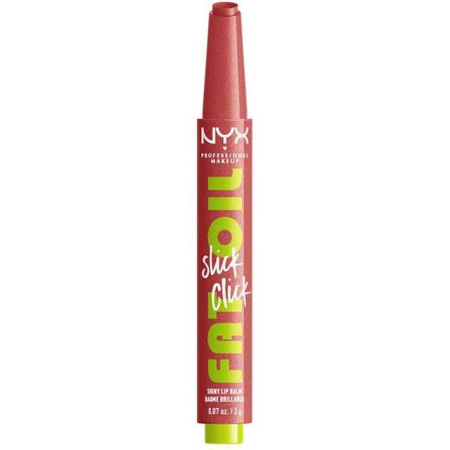 NYX Professional Makeup närande läppstift för maximal färg, vård och fukt, med avokado, hallonolja och moltbärsolja, vegansk formel, fettolja slick klick, inget filter behövs