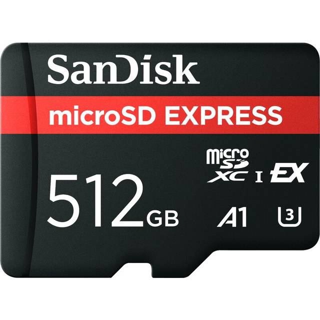 Express microSD Card 512GB 880MB/s Read