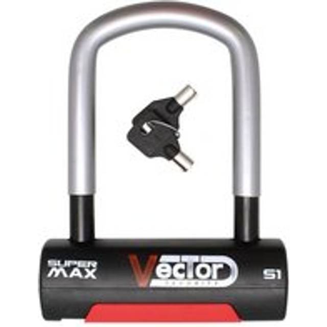 Motorcycle chain lock u 16mm sra - super max mc s1 VECTOR SECURITY - Noir