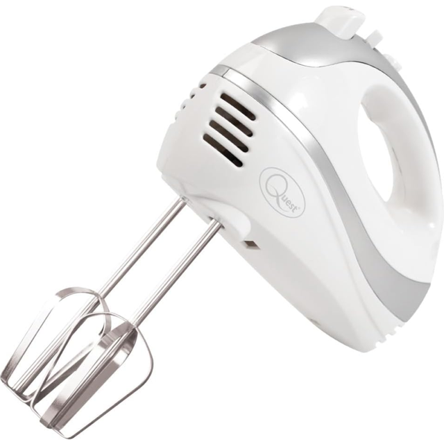 Quest Professional Hand Mixer - White/Silver