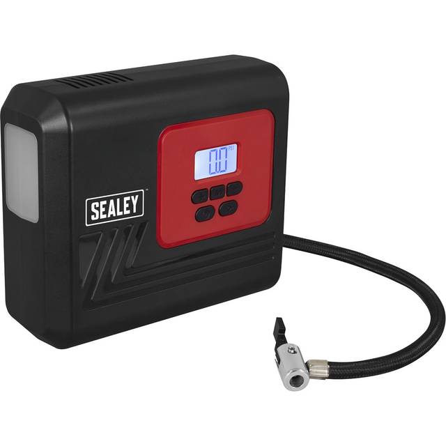 Sealey Tyre Inflator with Work Light 12V