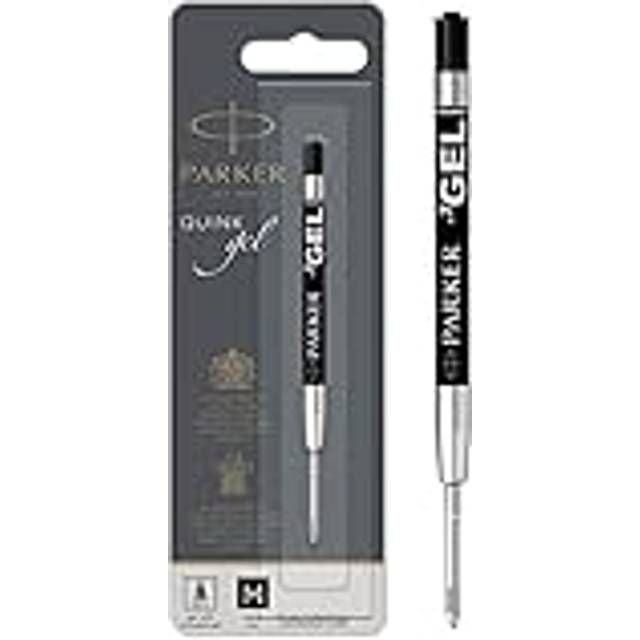 PARKER Gel Pen Refill | Medium Tip (0.7mm) | Black QUINK Ink | 1 Count