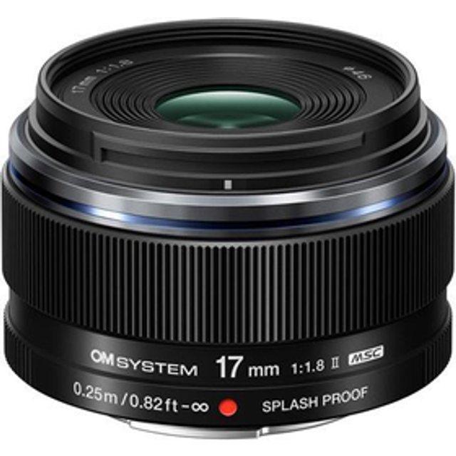 OM SYSTEM M.Zuiko Digital 17mm f/1.8 II Micro Four Thirds
