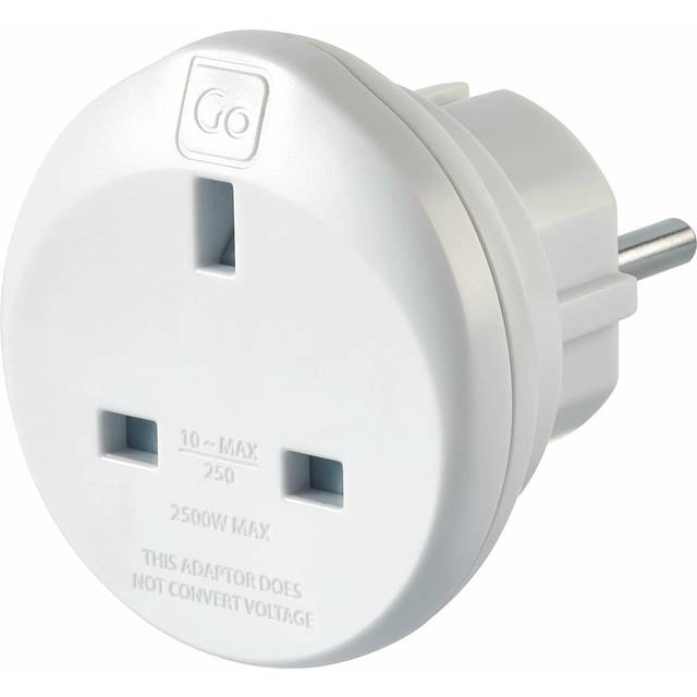 Go Travel UK-EU Twin Adaptors