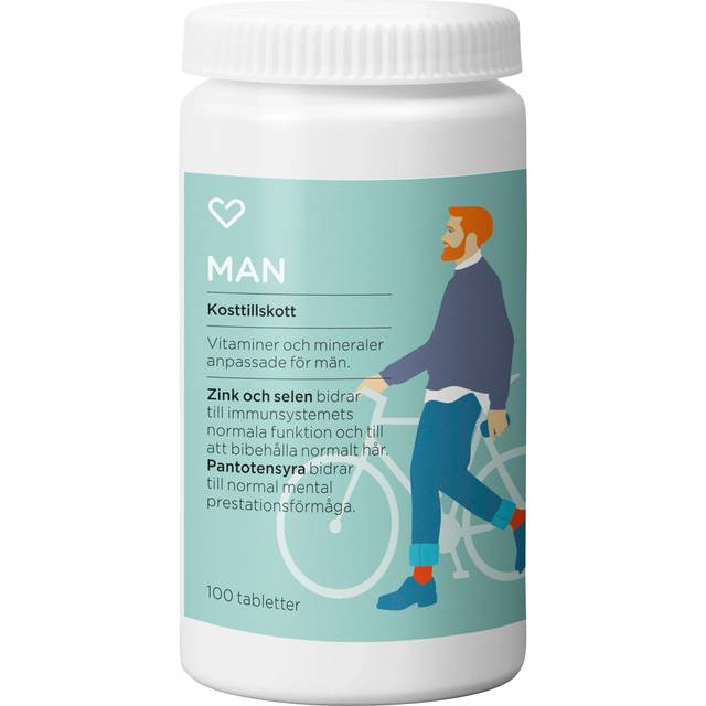 Hjärtats Multivitamin Man Tablett 100st