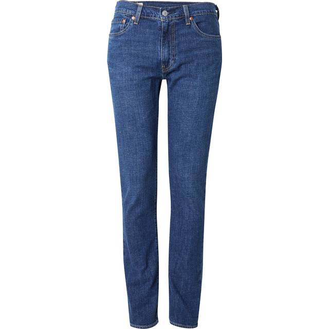 Levi's Levis 511T Slim Fit Linen+ Denim Jeans - Part The Sea Ltwt - Dark Blue, Dark Blue, Size 36, Inside Leg Short, Men -  inside leg SHORT,36