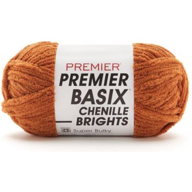 Premier Basix Chenille Brights Yarn-Rust 2126-06
