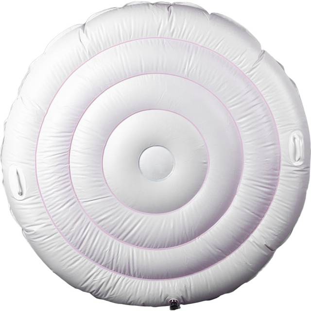 4.5ft Inflatable Hot Tub Cover PVC Round Universal Rapid Inflation Insulated Hot Tub Lid for